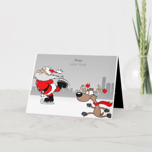 gelukkig nieuwjaar kaart (Voorkant)