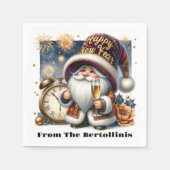 Gelukkig Nieuwjaar! Kabouter Serie Servet (Voorkant)