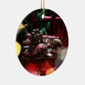 Gelukkig nieuwjaar keramisch ornament (Rechts)