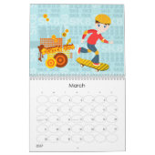 Gelukkig nieuwjaar, kinderen! kalender (Mar 2027)