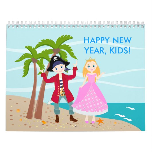 Gelukkig nieuwjaar, kinderen! kalender (Hoes)
