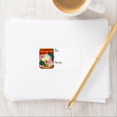 gelukkig nieuwjaar Kittens Gift Label (Insitu)