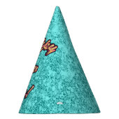 Gelukkig nieuwjaar kleurrijk feesthoedjes (Rechts)