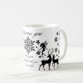 gelukkig nieuwjaar koffiemok (Voorkant rechts)