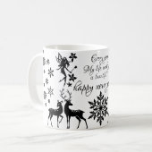 gelukkig nieuwjaar koffiemok (Voorkant links)