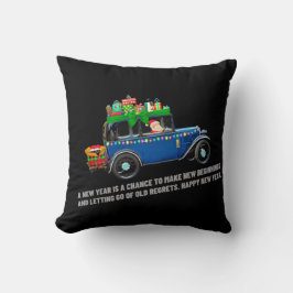 gelukkig nieuwjaar kussen