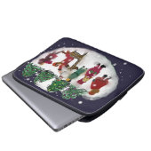 Gelukkig nieuwjaar laptop sleeve (Voorkant onderkant)