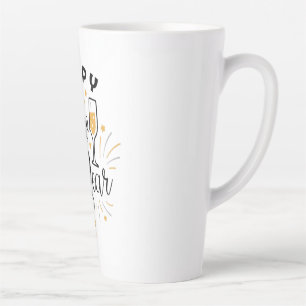 Gelukkig Nieuwjaar Latte Mok