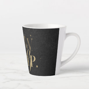 Gelukkig nieuwjaar latte mok