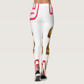 Gelukkig nieuwjaar  leggings (Achterkant)