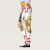 Gelukkig nieuwjaar  leggings (Links)