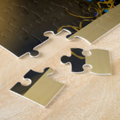 Gelukkig nieuwjaar legpuzzel (Zijkant)