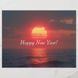 Gelukkig nieuwjaar Letterhead Briefhoofd