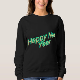 Gelukkig Nieuwjaar Lettering Sweatshirt