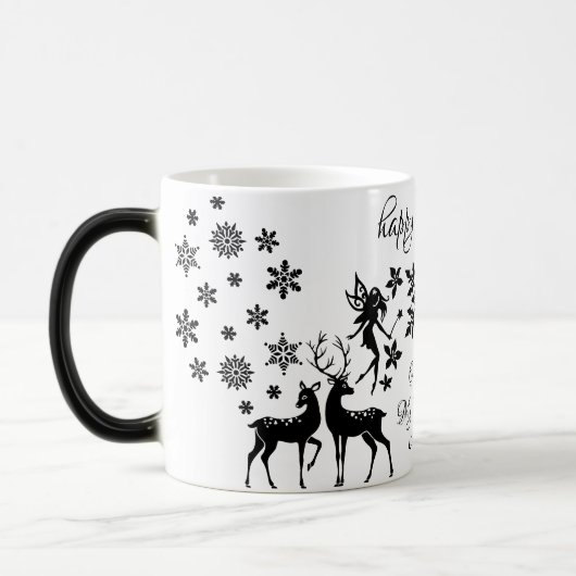 gelukkig nieuwjaar magische mok (Links)