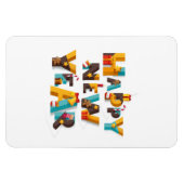 gelukkig nieuwjaar magneet (Horizontaal)