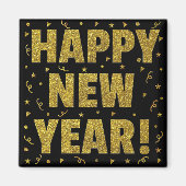 Gelukkig nieuwjaar magneet (Voorkant)