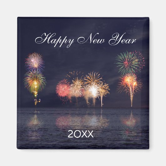 Gelukkig nieuwjaar magneet (Voorkant)