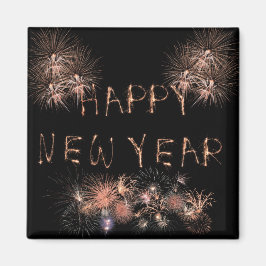 Gelukkig nieuwjaar magneet