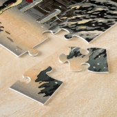 Gelukkig nieuwjaar met de sneeuw van Koitsu op de  Legpuzzel (Zijkant)