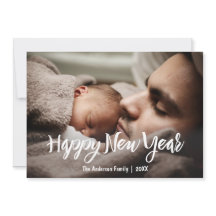 Gelukkig nieuwjaar met foto