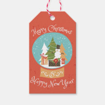 Gelukkig nieuwjaar met vrolijk kerstfeest