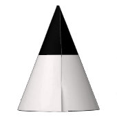 Gelukkig Nieuwjaar Moderne Minimalistische Typogra Feesthoedjes (Achterkant)