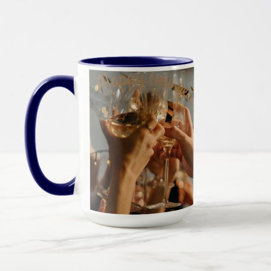 gelukkig nieuwjaar mok (Links)