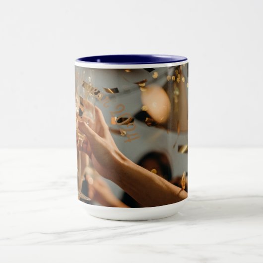 gelukkig nieuwjaar mok (Midden)