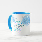 gelukkig nieuwjaar mok (Voorkant links)