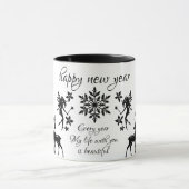 gelukkig nieuwjaar mok (Midden)