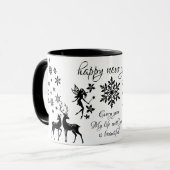 gelukkig nieuwjaar mok (Voorkant links)