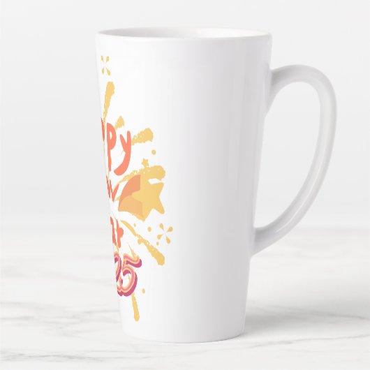 Gelukkig Nieuwjaar Mok 2025 (Rechts)