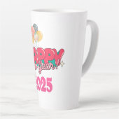 Gelukkig Nieuwjaar Mok 2025 (Rechterhoek)