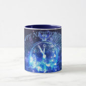 Gelukkig Nieuwjaar Mokken cadeau 2025 (Midden)