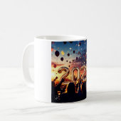 Gelukkig Nieuwjaar mokken Cup 2025 (Voorkant links)