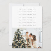 Gelukkig Nieuwjaar Multi-fotocollage aangepast ber Feestdagenkaart (Achterkant)