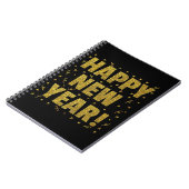 Gelukkig nieuwjaar notitieboek (Linkerzijde)