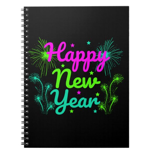Gelukkig nieuwjaar notitieboek (Voorkant)