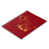 Gelukkig nieuwjaar notitieboek (Linkerzijde)