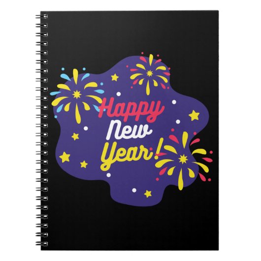 Gelukkig nieuwjaar notitieboek (Voorkant)