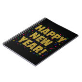 Gelukkig nieuwjaar notitieboek (Linkerzijde)