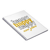 Gelukkig nieuwjaar notitieboek (Rechterzijde)