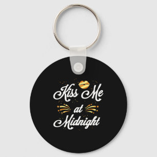 Gelukkig Nieuwjaar Nye 2022 Feest Kus  Sleutelhanger