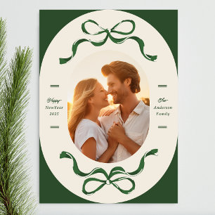 Gelukkig nieuwjaar   Ombre Gradient   Colorful Hor Feestdagenkaart