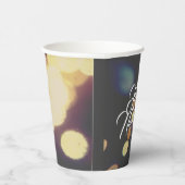 Gelukkig nieuwjaar papieren bekers (Rechts)