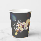 Gelukkig nieuwjaar papieren bekers (Voorkant)