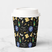 Gelukkig nieuwjaar papieren bekers (Links)