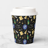 Gelukkig nieuwjaar papieren bekers (Achterkant)