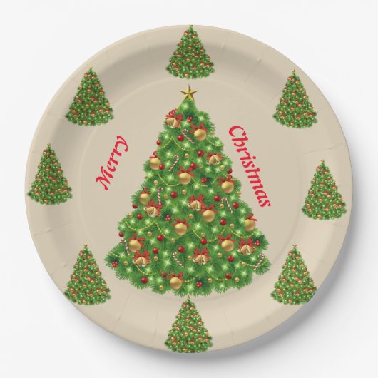 Gelukkig nieuwjaar papieren bordje (Voorkant)